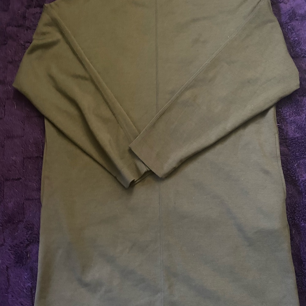 Prologue Forest Green Long Sleeve Shirt/Shirt Dress